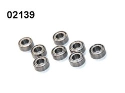 004-02139 kogellagers 5x10x4mm 8 stuks